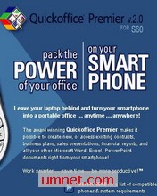 game pic for iGO QuickofficePremier S60FULL NEW S60 2nd